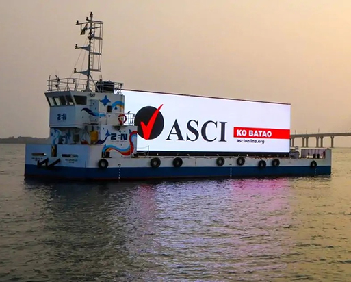 India 340 ㎡ B1010pro Marine LED display project